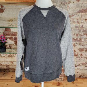 Trukfit | French Terry Crew Neck Elbow Patch Sweatshirt